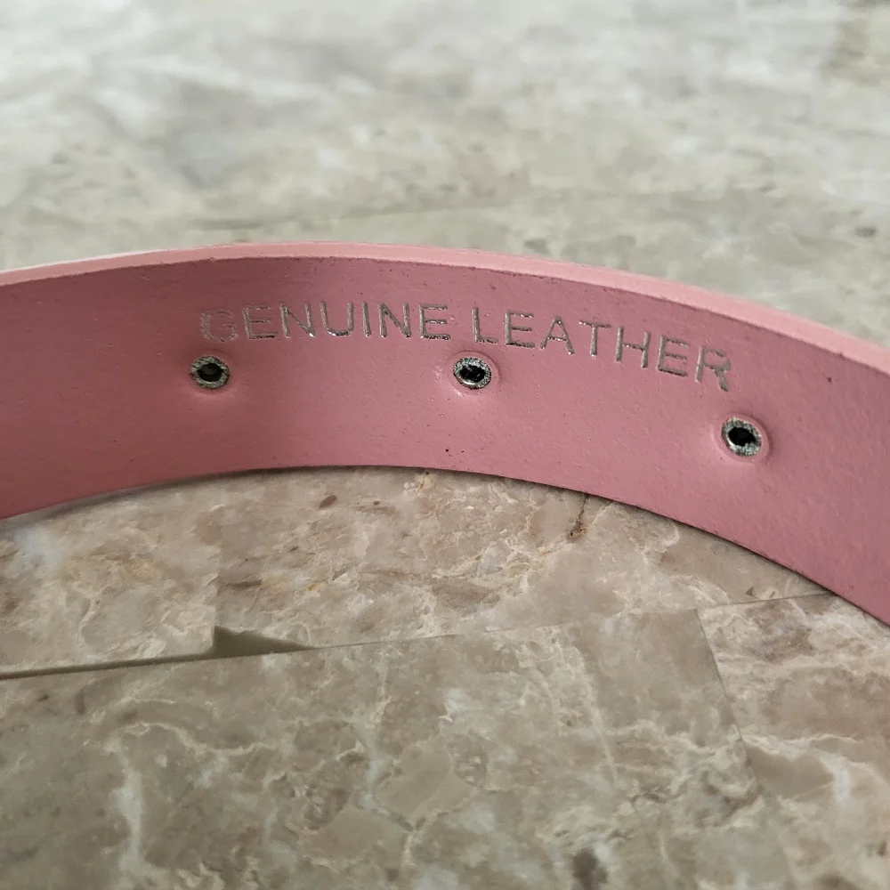 Nocona Girl's Pink Rhinestone And Stud Belt Style- N4420430